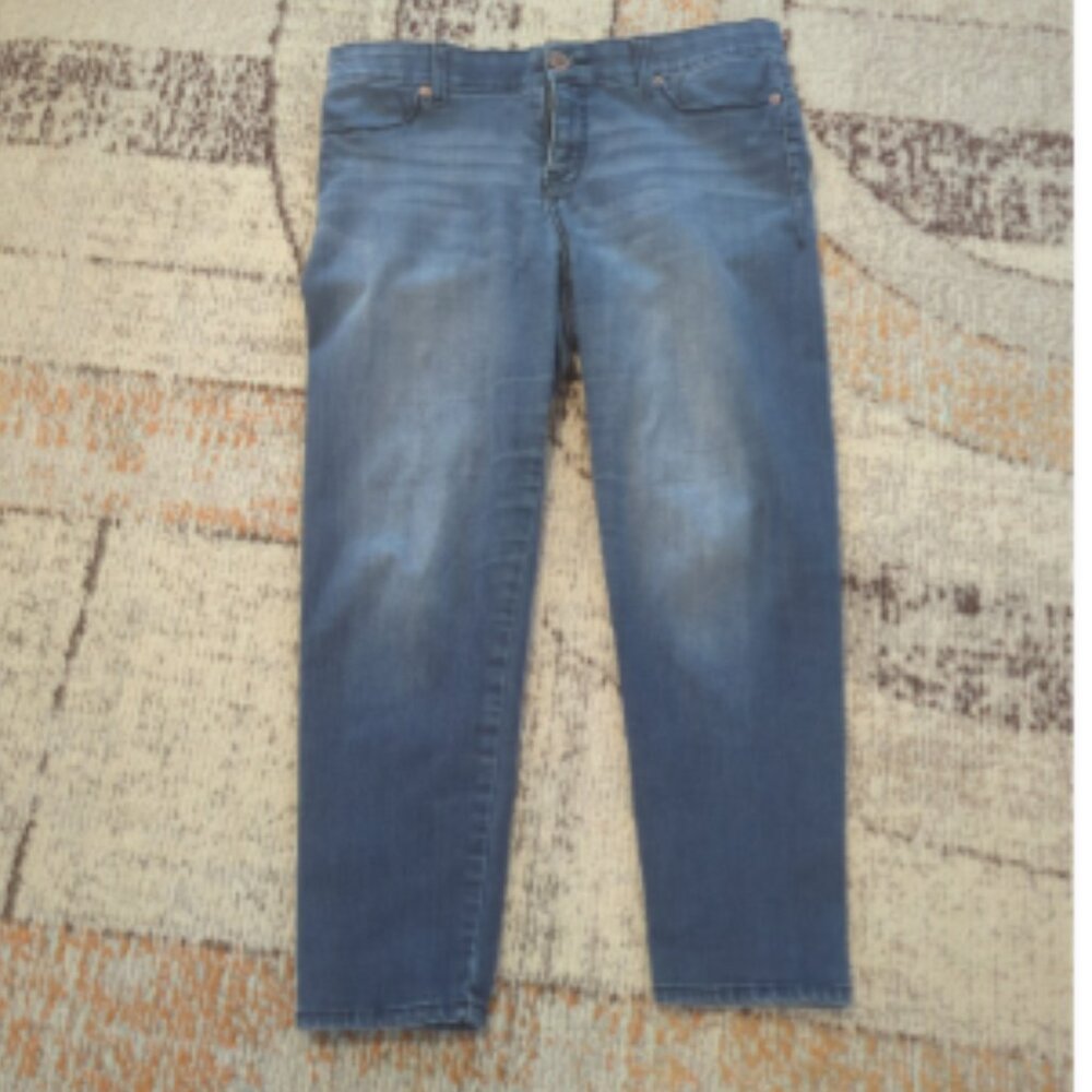 Juicy Couture Jeans Womens Size 6 Blue Capri Flaunt It! Stretch jeans